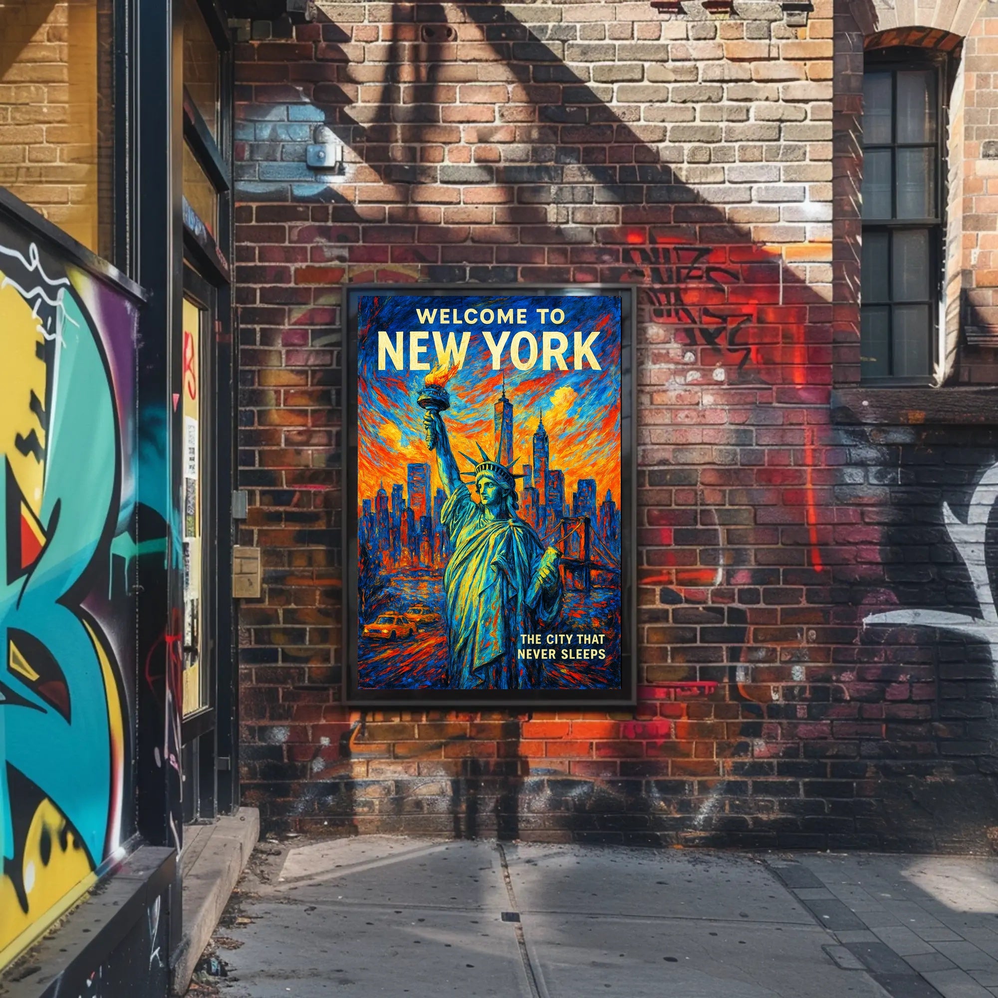 Welcome to New York Poster PosterGoat