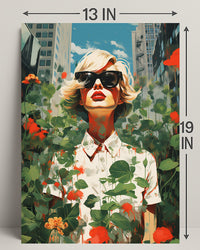 Urban Bloom Poster