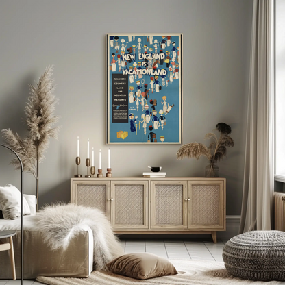 New England Vacation Poster