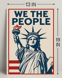 We the People Poster PosterGoat