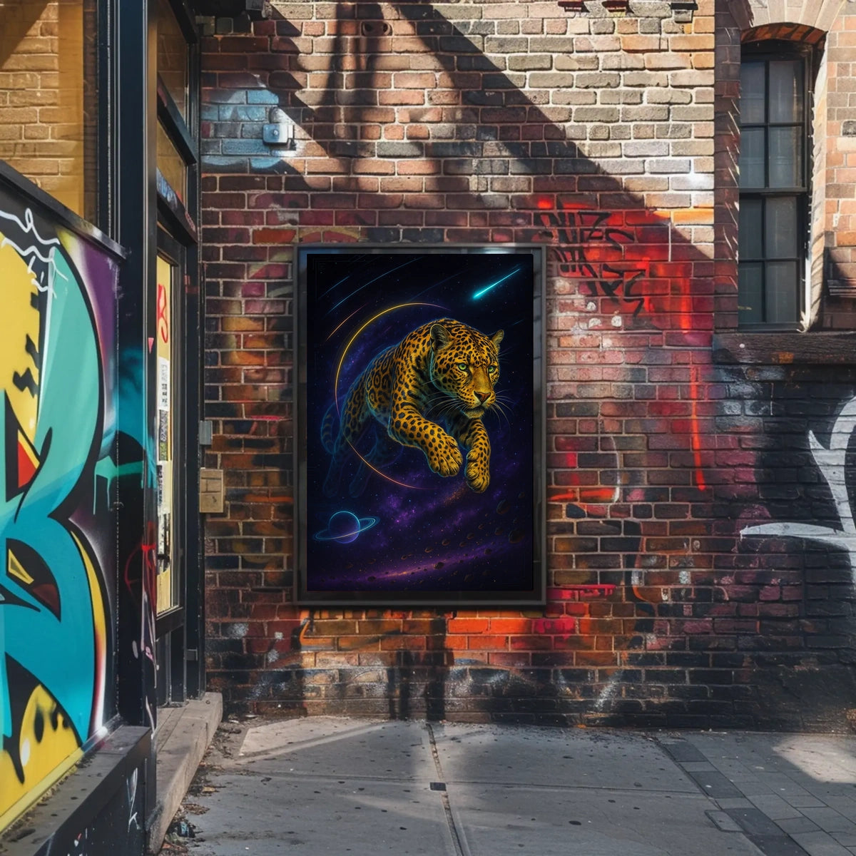 Cosmic Leap Poster