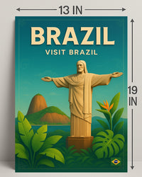 Discover Brazil Poster PosterGoat