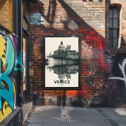 Venice Reflections Poster