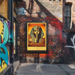 Ancient Pharaoh Art Poster