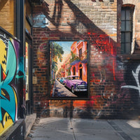 Vintage Havana Street Scene Vintage Poster