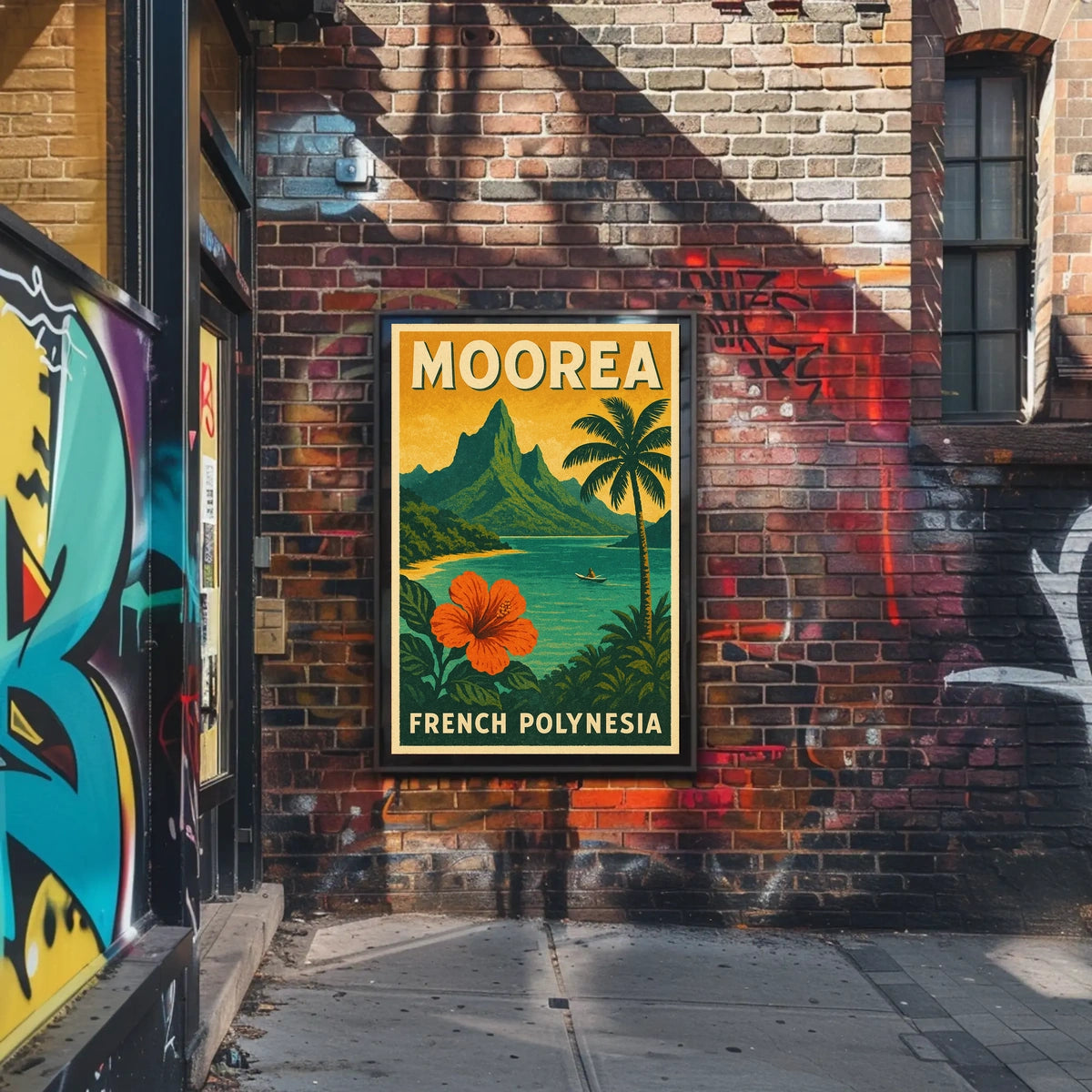 Moorea French Polynesia Poster