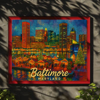 Baltimore Holiday Market Poster