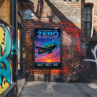 Mitsubishi A6M Zero Iconic Fighter of World War II Poster