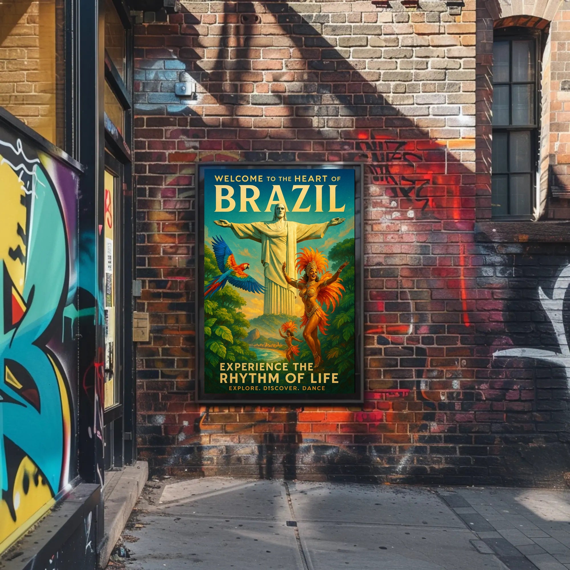 Welcome to the Heart of Brazil Poster