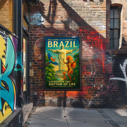 Welcome to the Heart of Brazil Poster