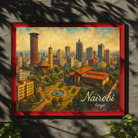 Nairobi Cityscape Poster