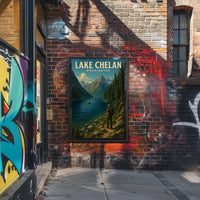 Lake Chelan, Washington Poster