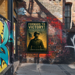 Forward To Victory Poster