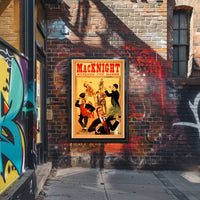 MacKnight Hypnotic Fun Maker Vintage Artistic Poster