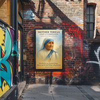 Mother Teresa Light of Compassion Poster