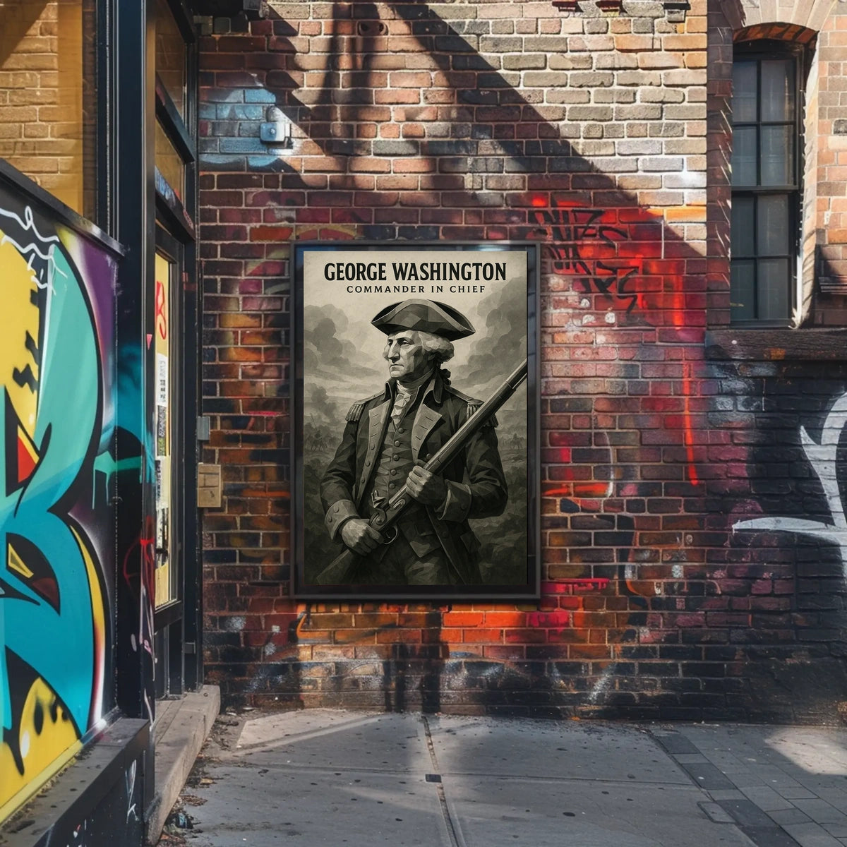 George Washington Commander In Chief Poster