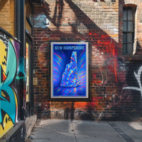 New Hampshire In Vivid Colors Poster