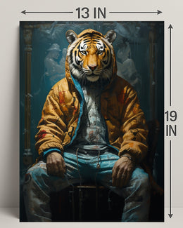The Urban Tiger Poster PosterGoat