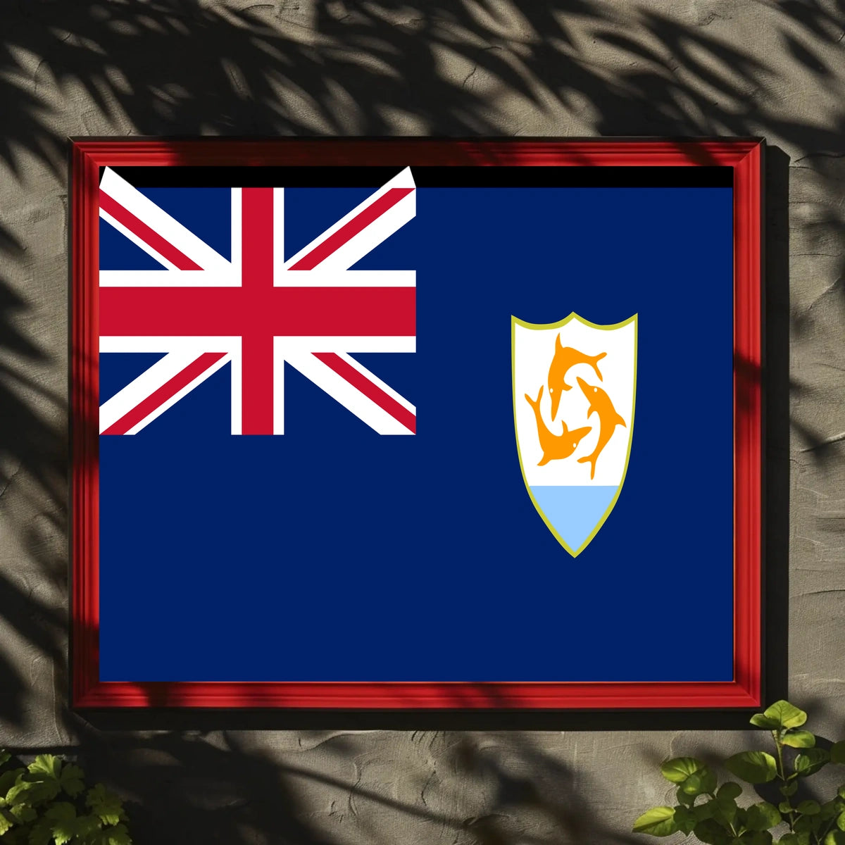 Anguilla Flag Poster