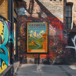 Georgia Heart Of The Caucasus Poster