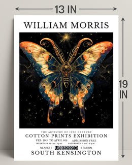 William Morris Artistry 19th Century Cotton Prints Poster