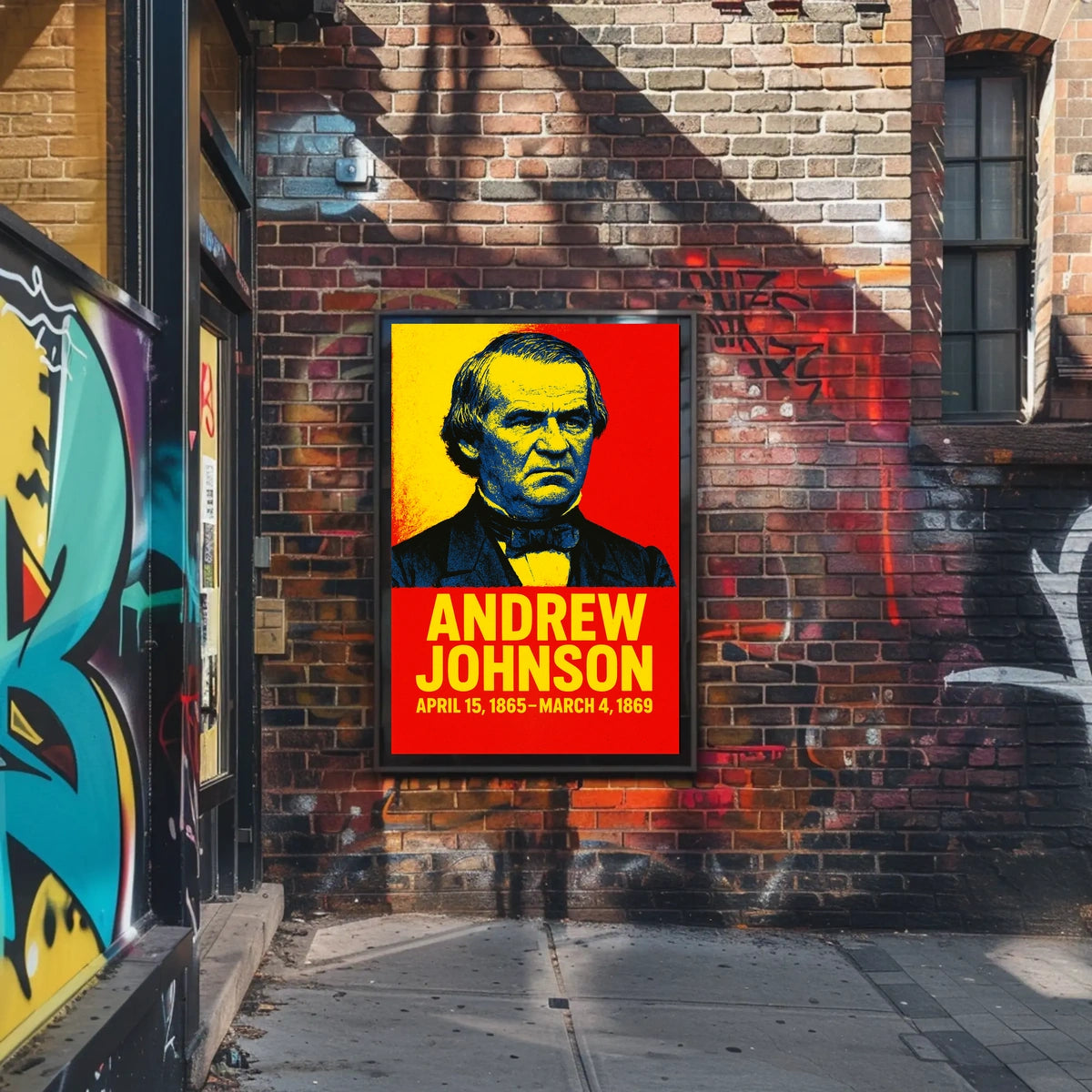 Andrew Johnson 17Th President Poster