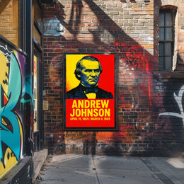 Andrew Johnson 17Th President Poster