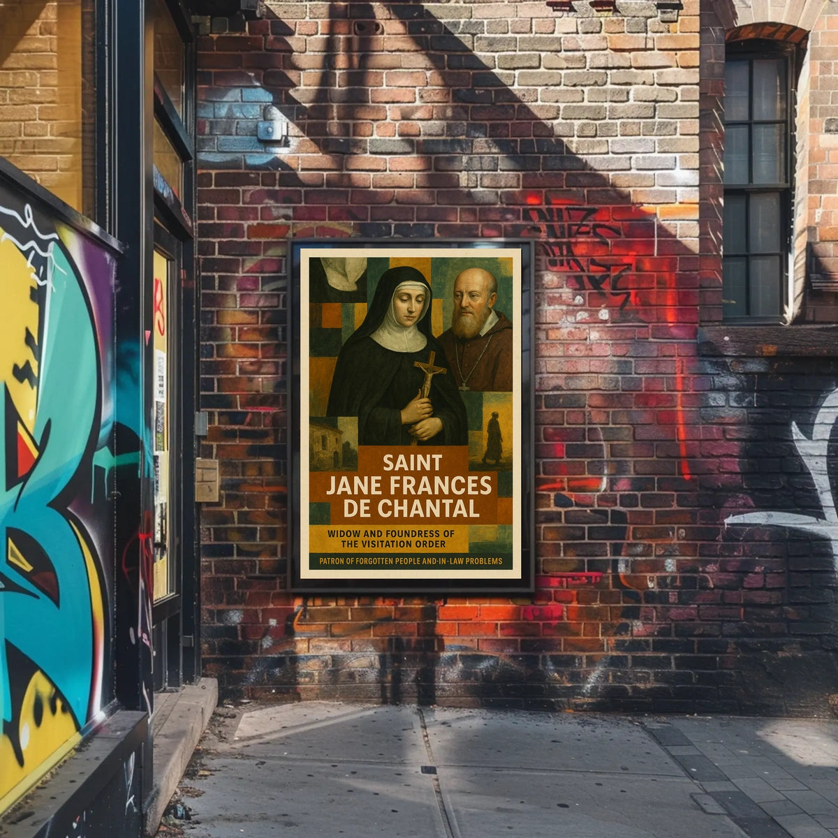 Saint Jane Frances De Chantal Poster