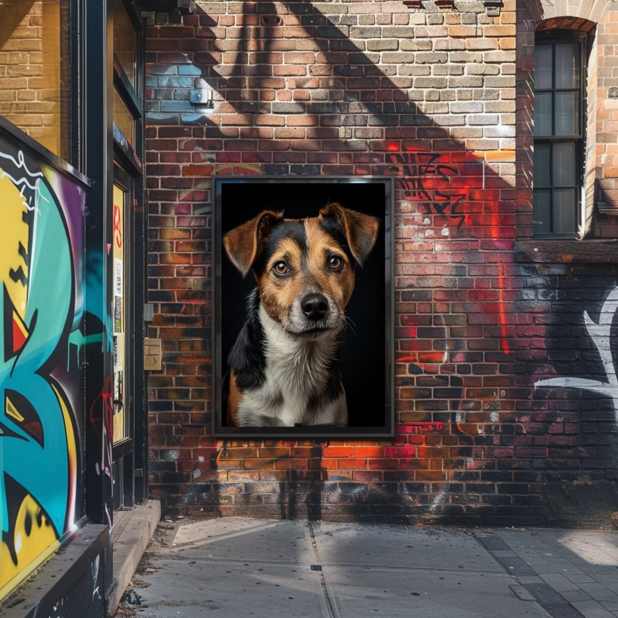 Portrait Of A Loyal Companion Poster PosterGoat