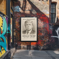 Donald Trump 47th President Poster
