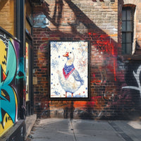 patriotic goose Poster