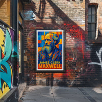 James Clerk Maxwell Poster
