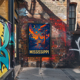 Mississippi Dreamscape Poster
