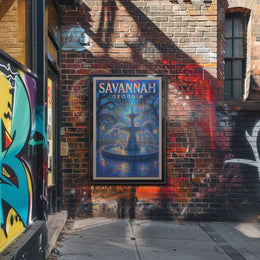Savannah, Georgia Poster