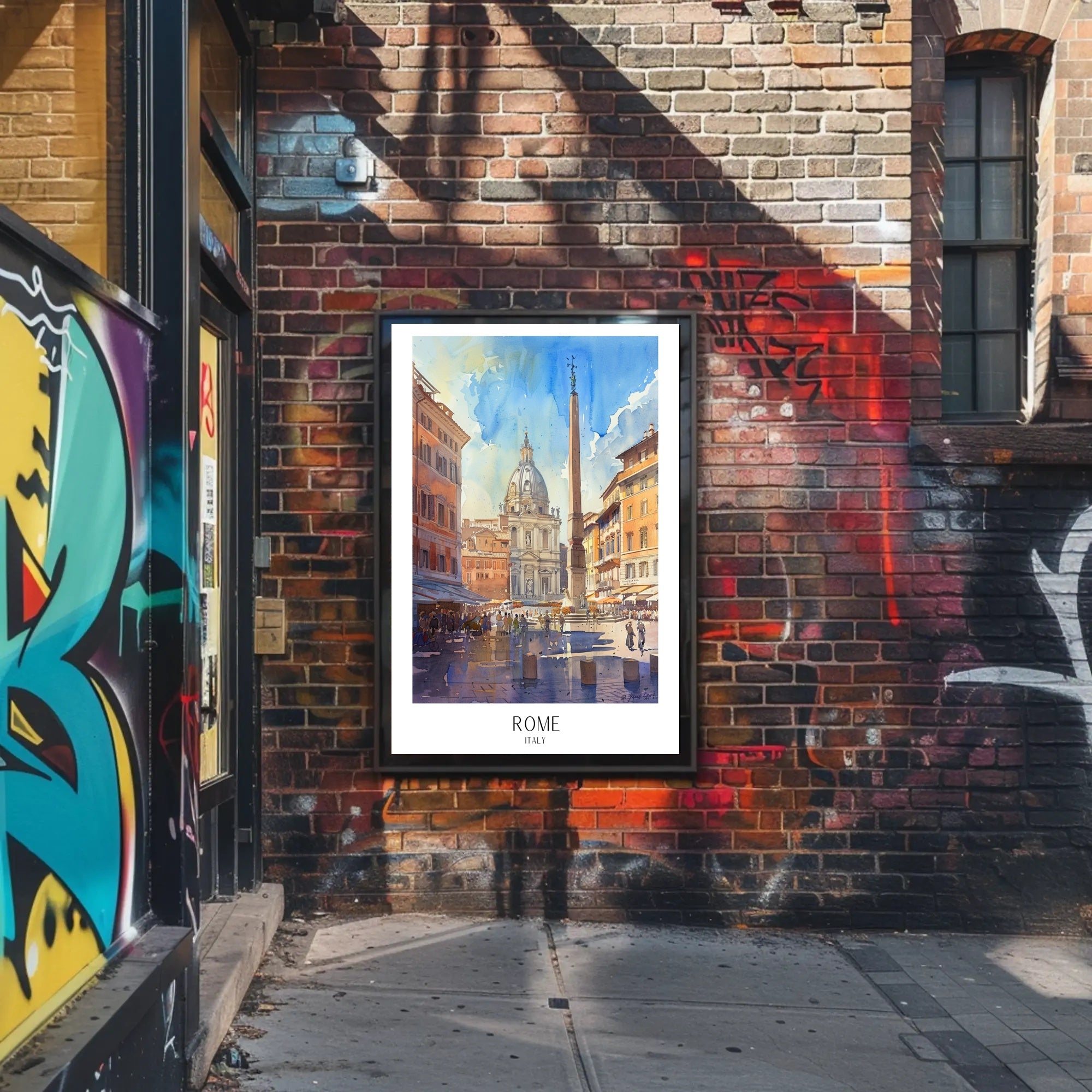 Rome Splendor Poster PosterGoat