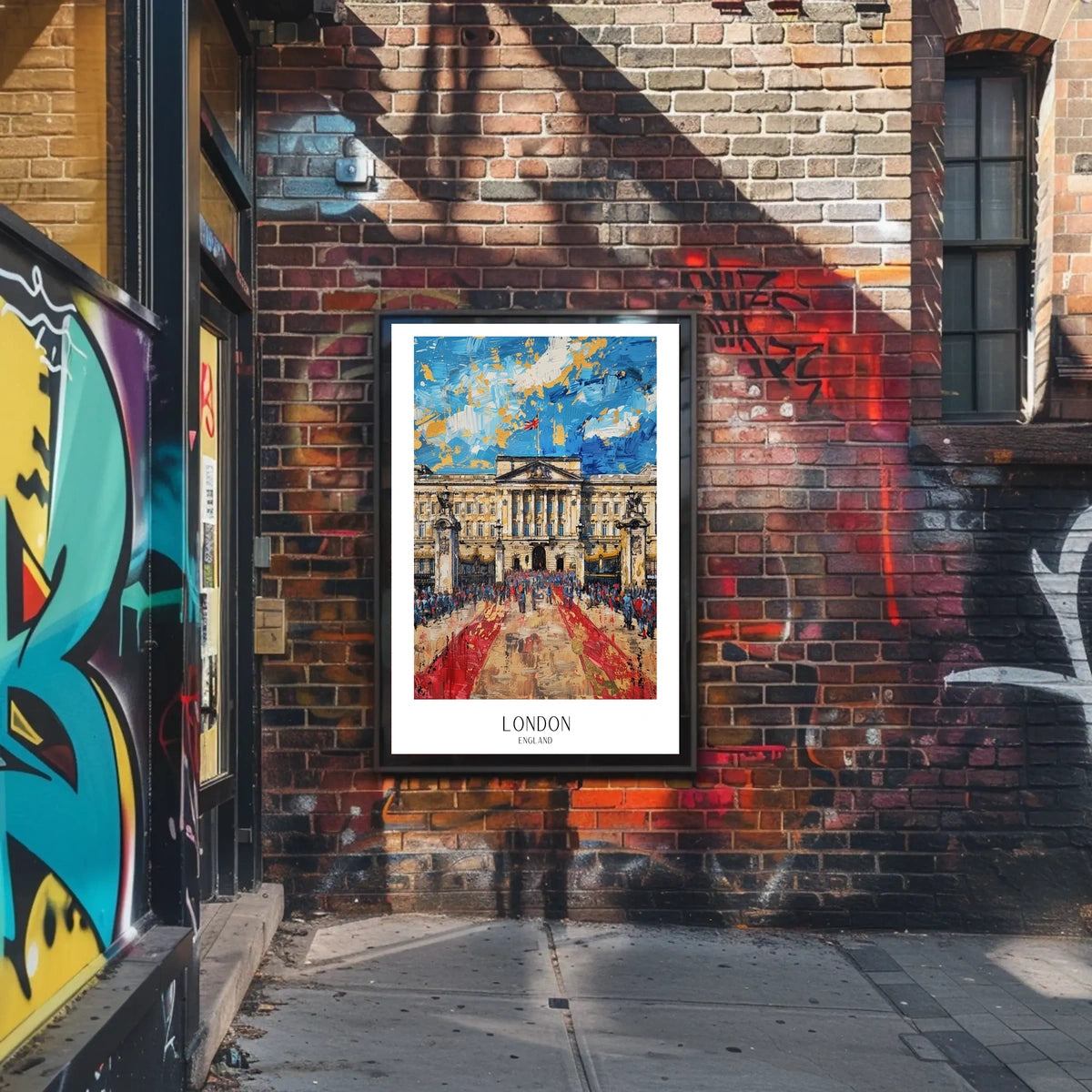 Buckingham Palace in London Poster