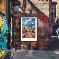 Buckingham Palace in London Poster