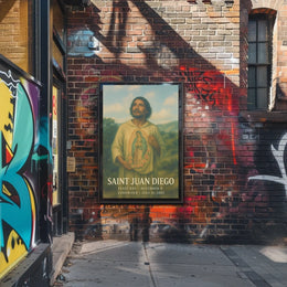 Saint Juan Diego Poster