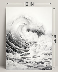The Power Of The Ocean Poster
