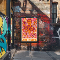Jim Thorpe Athletic Legend Poster