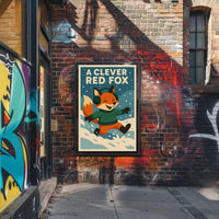 A Clever Red Fox Poster