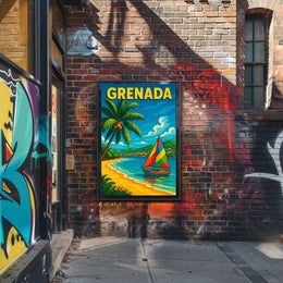 Discover Grenada Poster