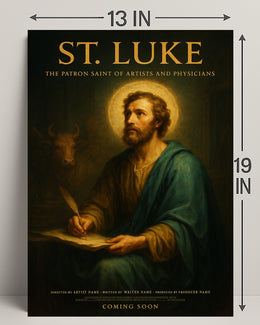 St. Luke Patron Saint Of Artists Poster PosterGoat