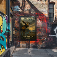 Isle Royale MichiganS Remote Poster
