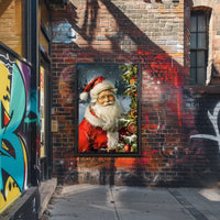 Santa Claus in a Winter Wonderland Poster