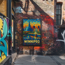 Vibrant Winnipeg Poster
