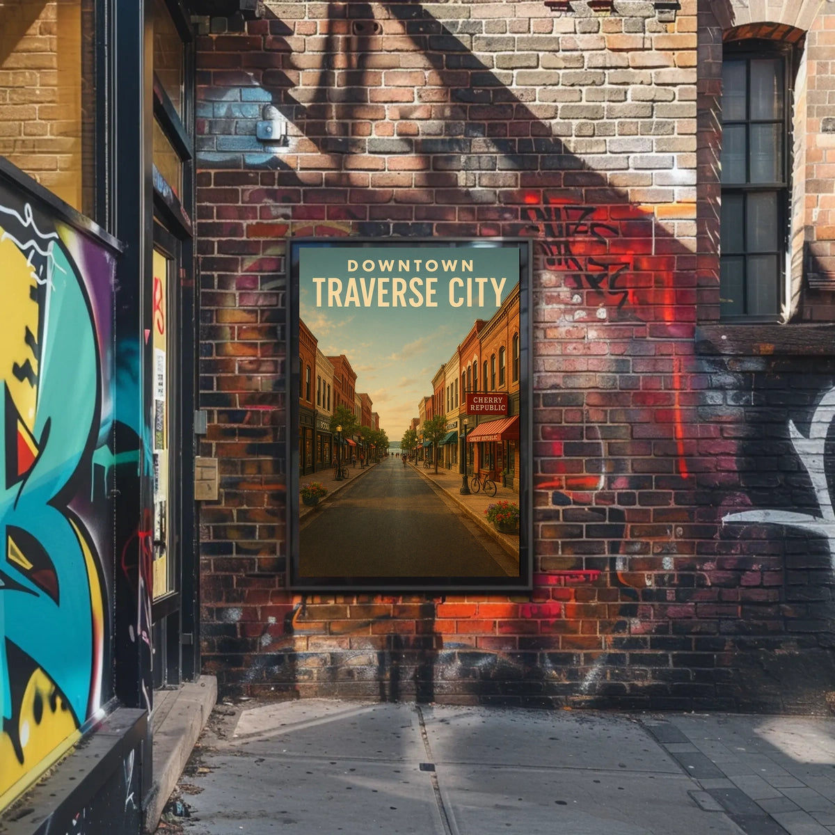 Downtown Traverse City Poster