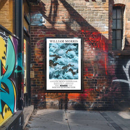 William Morris Cotton Prints Exhibition Poster