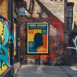Thomas Jefferson 3rd President Poster