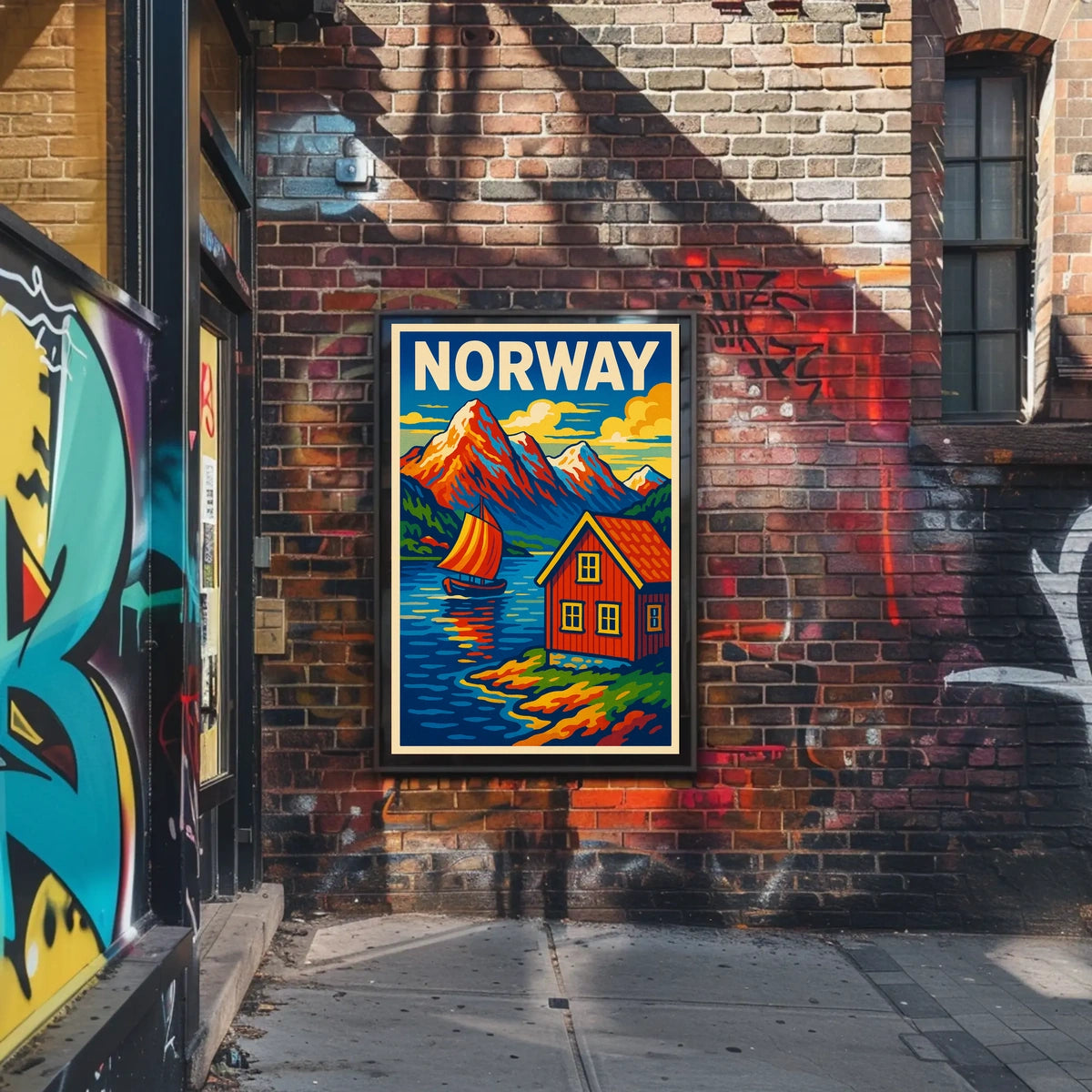 Norway Scenic Poster